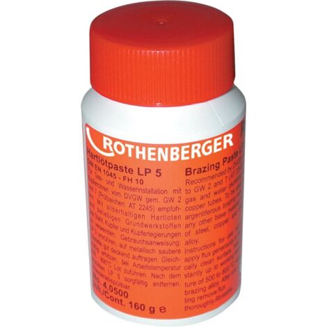 ROTHENBERGER Hartlötpaste LP5 nach DIN 29454, 160g  - 40500