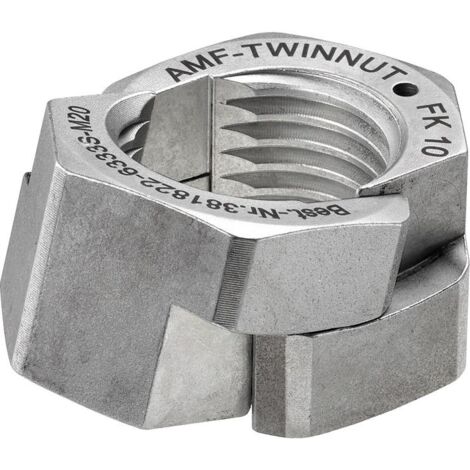 AMF Schnellspannmutter TWINNUT ohne Bund 6333S-M8