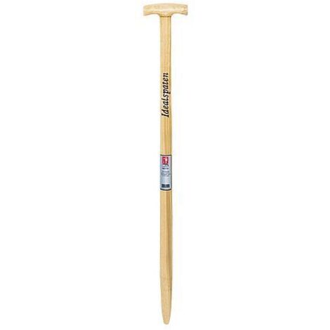 Idealspaten Spatenstiel Esche T-Stiel 85 cm