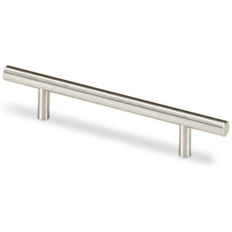 Hettich Stangengriff Salvia, Bohrabst. 128mm, L 188mm, ø 12mm, Edelstahl gebürstet