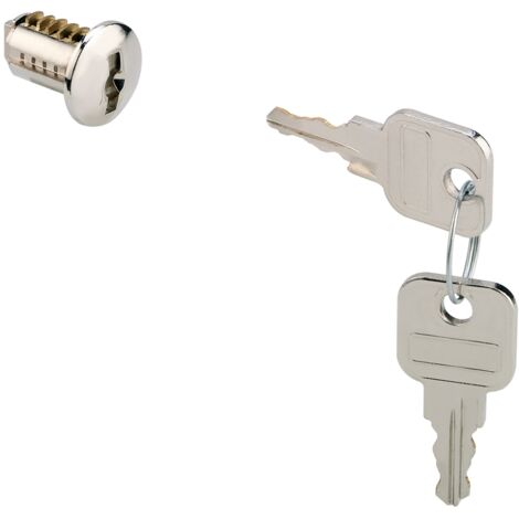 HETTICH PRESTIGE 2000 Innenzylinder Z23, ø18, Sperre 18011, vernickelt hochglanz