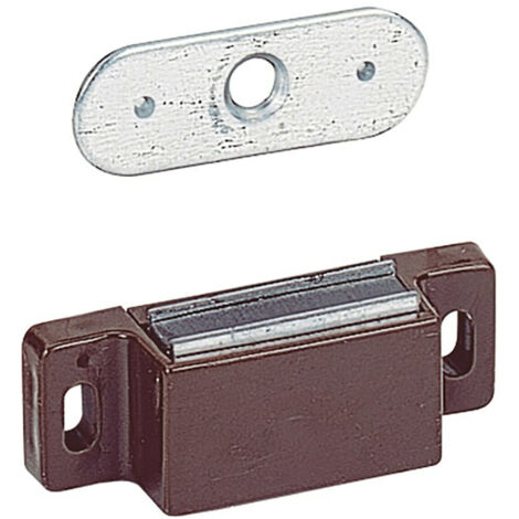 Hettich MB-Haftmagnetschnäpper 4kg, B 46mm, H 13,5mm T 15mm, M 71/GP 1, 13139 weiß