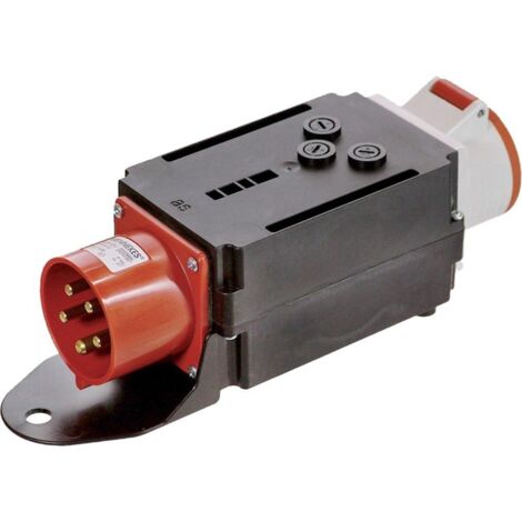 as-Schwabe Adapter MIXO 32 auf 16A mit Sicherungen CEE 400V