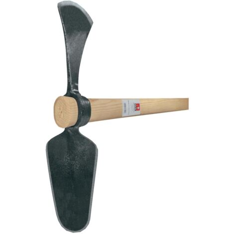 Ideal Wiedehopfhacke Ovalblatt geschmiedet mit Stiel