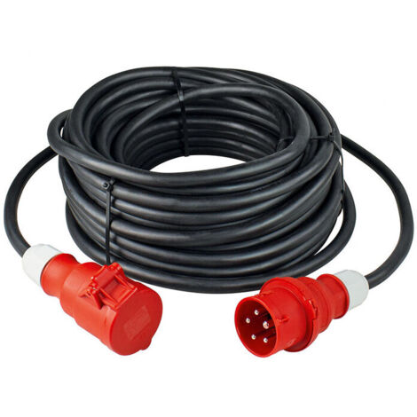 as-Schwabe CEE-Verlängerung 16A,10m H07RN-F 5G1,5, 400 V