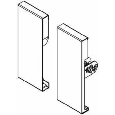 Hettich Innenschubkasten-Frontverbinder, ArciTech, 9123086, silber