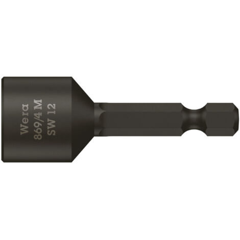 WERA Steckschlüsseleins 1/4" DIN 3126 E 6,3 12mm