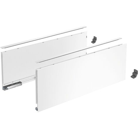 Hettich Avantech You Zarge Stahl Weiss Set H187 NL500