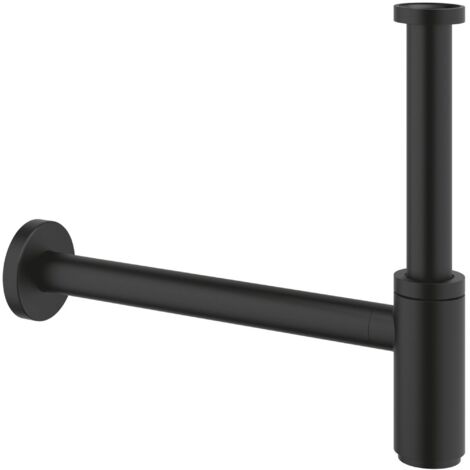 Grohe Geruchsverschluss 29509 1 1/4" für Waschtische phantom black (1/4)