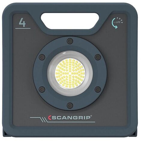 scangrip NOVA 4 for LIFE LED-Arbeitsleuchte, Baustrahler, 29 W - 4000 lm