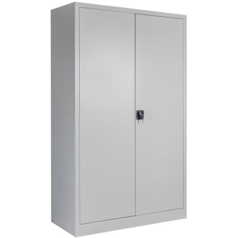STIER Universalschrank Premium mit 4 verz. Einlegeböden 1950x1200x500mm lichtgrau (1/4)