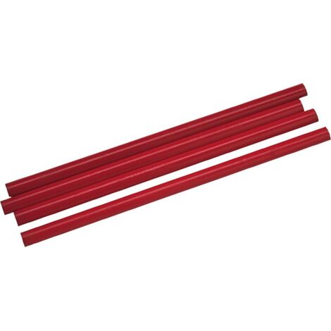 HAROMAC Zimmermannsbleistift oval rot 24 cm