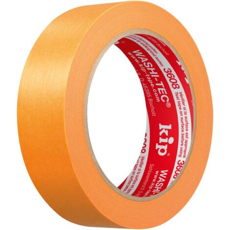WASHI-TEC Kip STANDARD Goldkrepp orange 30 mm x 50 m