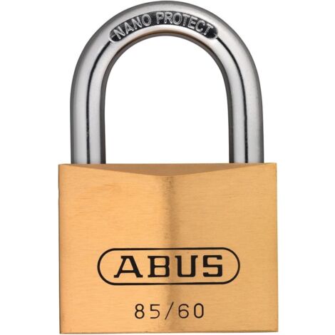 ABUS Vorhangschloss 85/60 Messing massiv