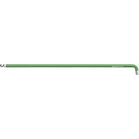 PB SWISS TOOLS Tools Winkelschraubendreher 100Grad kurz Rainbow 2,5mm Kugelkopf