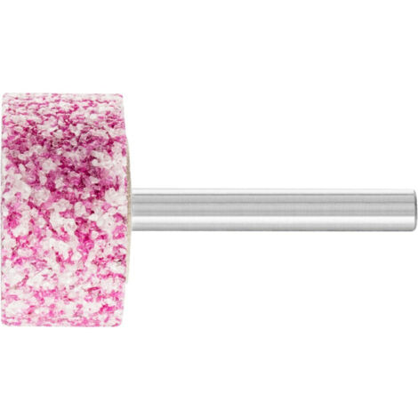PFERD TOOLS STEEL Schleifstift Zylinder Ø 32x16 mm Schaft-Ø 6 mm A24 für Stahl- und Stahlguss 5 Stk