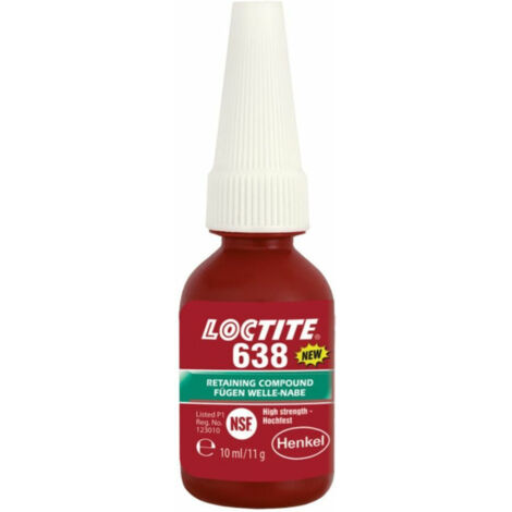 LOCTITE Fügeklebstoff 638 hf.grün 10 ml Flasche 12 Stk (1/5)