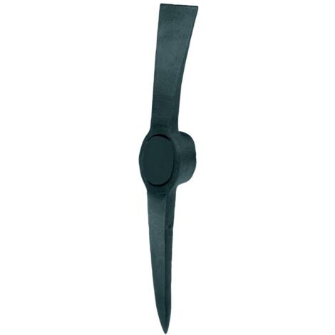 Idealspaten Kreuzhacke, Stahl schwarz lackiert, 3 kg