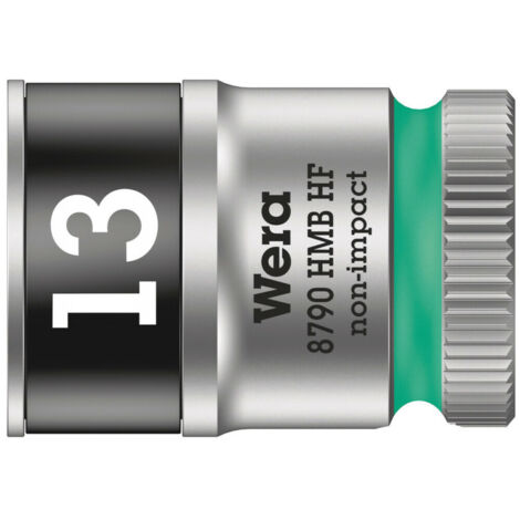 Wera 8790 HMB HF Zyklop-Steckschlüsseleinsatz mit 3/8"-Antrieb mit Haltefunktion, 13 x 29 mm (1/5)