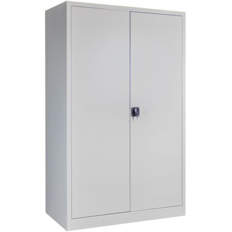 STIER Universalschrank Premium mit 4 verz. Einlegeböden 1950x1200x600mm lichtgrau (1/5)