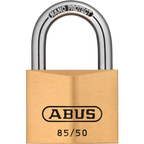 ABUS Vorhangschloss 85/50 Messing massiv