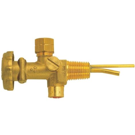 GCE Kleinstflaschenventil Propan G3/8" links mit Überdrucksicherung