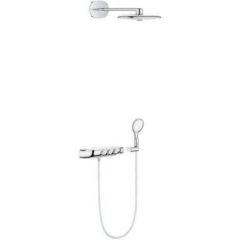 Grohe Duschsystem Rainshower SmartC 360Duo chr, m AP-Thermostat, AP/UP Kombination (1/5)