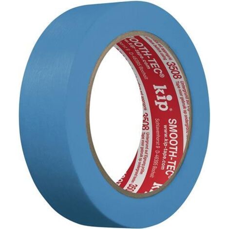 KIP 3508-29 Glattkreppband 3508 SMOOTH-TEC® glatt blau Länge 50 m Breite 30 mm
