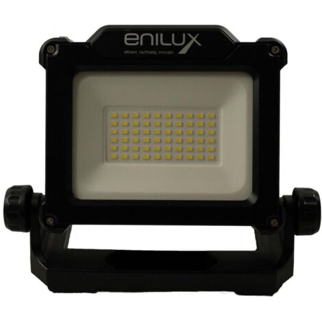 Enilux Mobiler LED Akkufluter 2.210lm, inkl. Netzteil