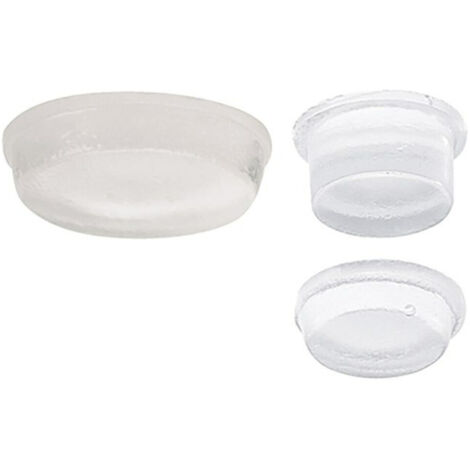 Hettich Möbel-Türanschlagsdämpfer, selbstklebend, 41841, Kunststoff transparent (1/2)