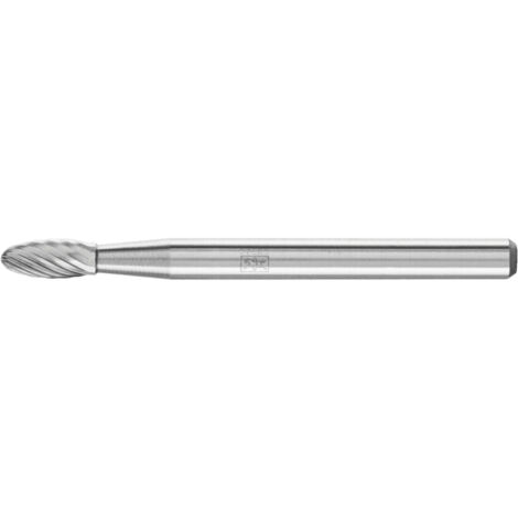 PFERD TOOLS Hartmetall Frässtift Flamme B Ø 03x07 mm Schaft-Ø 3 mm Z5 universal fein (1/5)
