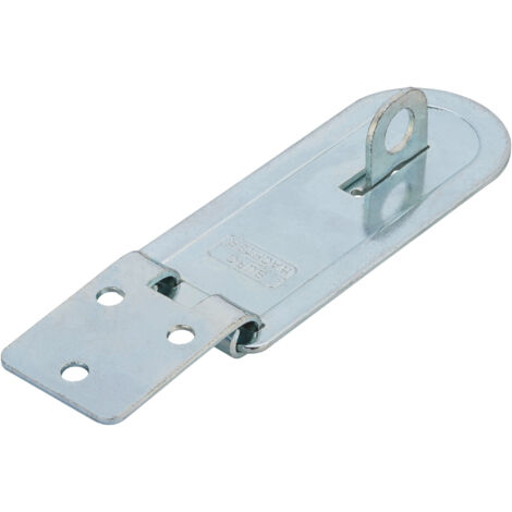 Panzerüberfalle Länge 80 mm Breite 32 mm Ösen-Ø 8 mm Stahl verzinkt SB