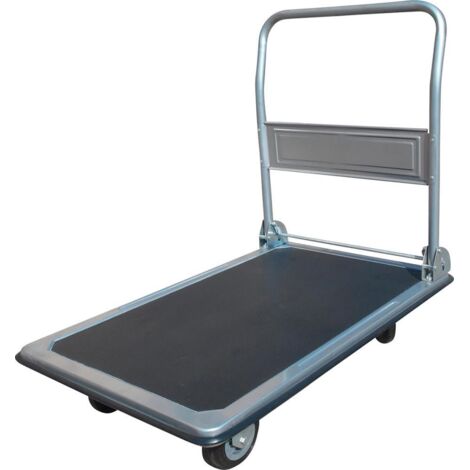 Plattformwagen 250kg 920x610mm PP-Rad mit Klappbügel (1/3)
