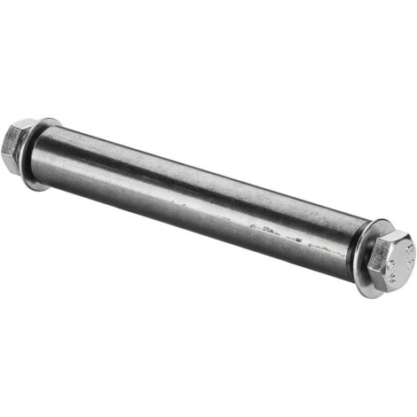 BS Rollen Achsmaterial für pannensichere Schubkarrenräder Typ Fort, Achse 20x127 mm (1/2)
