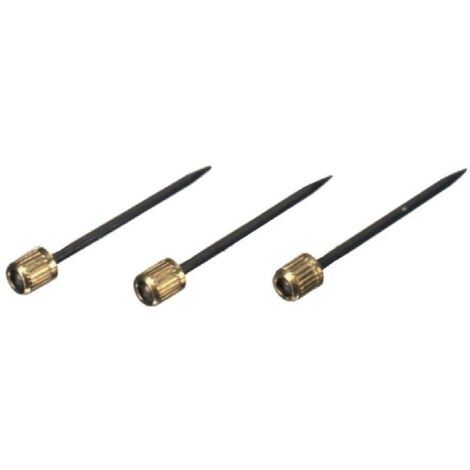 FLOREAT SF, Wand-Haken 3,Mit Zylinderkopfnadeln Einfachhaken B2 2,5mm, vermessingt
