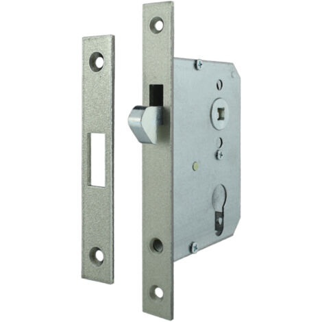 BEVER Schiebetürschloss 139 P PZ55/8 D55, F20x180ktg, Si