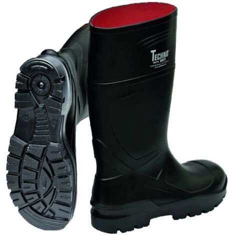 Sicherheitsstiefel Otra Gr.47 schwarz S5 CI SRC EN20345 PU TECHNO BOOTS