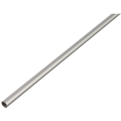 GAH Alberts Rundrohr glatt, , Durchmesser 12mm L1000mm, S1mm Aluminium silberf. Elox.