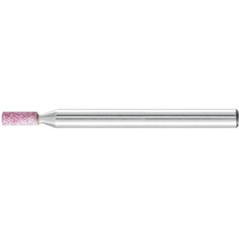 PFERD TOOLS STEEL Schleifstift Zylinder Ø 2x5 mm Schaft-Ø 3 mm A100 für Stahl- und Stahlguss 10 Stk