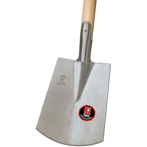 BRITTA-Spaten Bremer Form Gr. 0, Federspaten, 85 cm Eschen-T-Stiel
