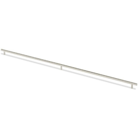 Hettich Stangengriff Salvia Bohrabst. 2 x 480 mm,  L 1020mm,  ø 12mm,  Edelstahl gebürstet