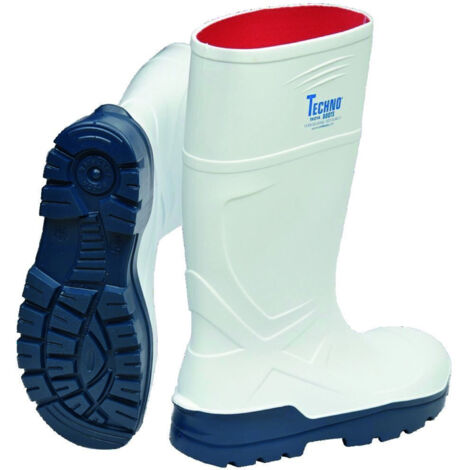 Stiefel 35484 VITAN PU, S4, weiß Gr. 39 TECHNO BOOTS (1/3)