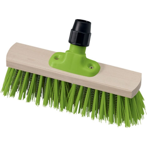 Nölle Besen Prestige Elaston/Stahldraht m.Ku.-Stielhalter Flachholz L.290mm