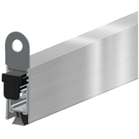ELLEN Türabsenkdichtung EllenMatic Brush 1803756, 1208mm silber