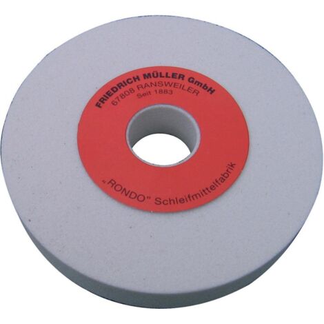 Schleifscheibe Edelkorund weiß 125x25x32mm K50 Härte J Müller