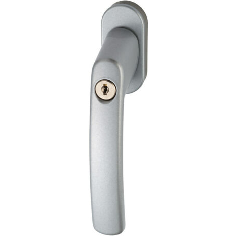 Abus - Abschließbarer Fenstergriff FG200 Silber AB208 - 44258