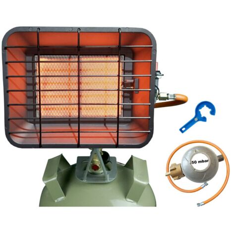 BLUECRAFT Infrarot Aufsteckstrahler BC4200PZ mit Piezozündung