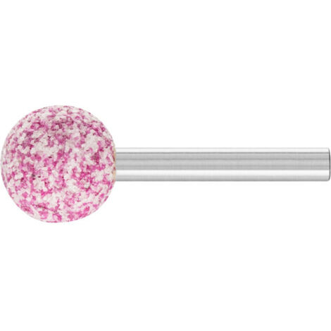PFERD TOOLS STEEL Schleifstift Kugel Ø 20x20mm Schaft-Ø 6 mm A30 für Stahl- und Stahlguss 10 Stk