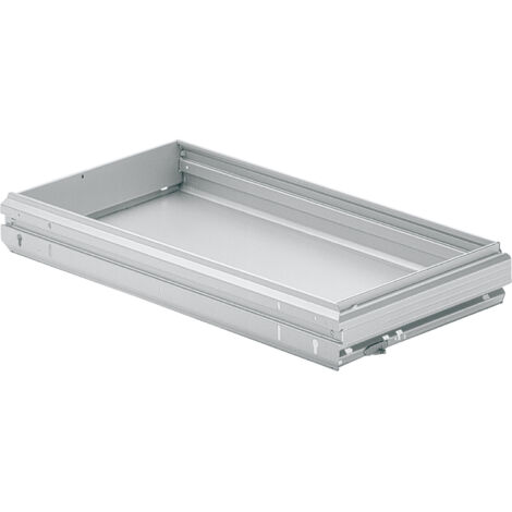 Hettich Büroschrank-Stahlschubkasten Systema Top 2000 9007215 Stahl aluminiumoptik