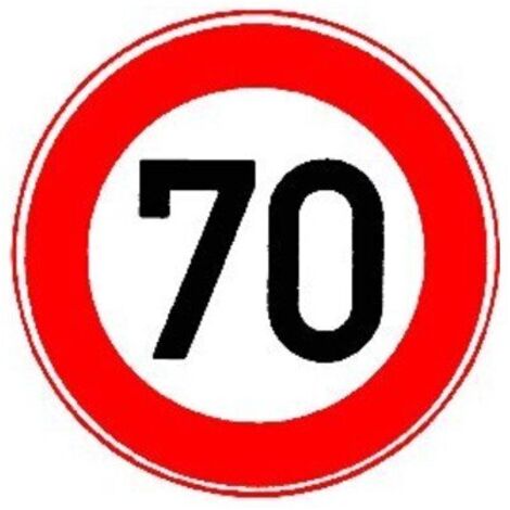 VKZ.274-70 Ronde 600mm 70 km/h RAL-Gütezeichen Folie RA1 (1/2)